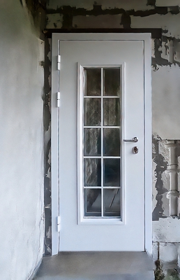 Фото дверей с порошковым покрытием