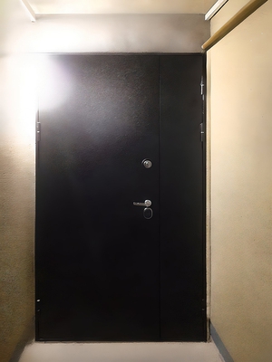 Фото дверей с порошковым покрытием