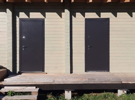 Глухие порошковые двери